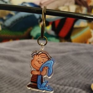 NWOT Peanuts Lionel Cartoon Character Acrylic Keychain #18